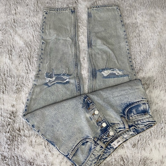 Women Mom Jeans Sz 4 | MNG Denim Mom Jeans | High Rise Mom Jeans | Women Denim 4 - Picture 3 of 13
